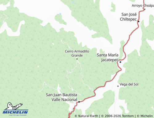 MICHELIN Cerro Armadillo Grande map - ViaMichelin