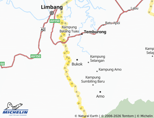Mappa MICHELIN Kampung Rataie - ViaMichelin