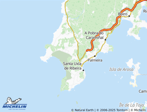 MICHELIN Artes (San Xián) map - ViaMichelin