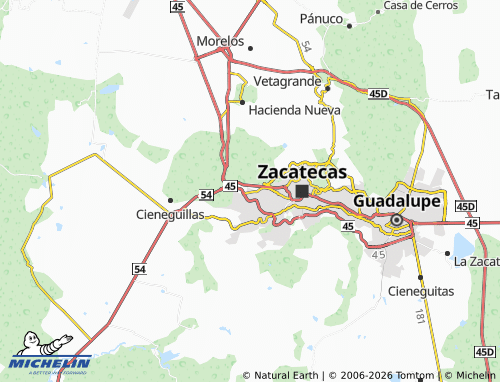 Mappa MICHELIN Residencial Cantera - ViaMichelin