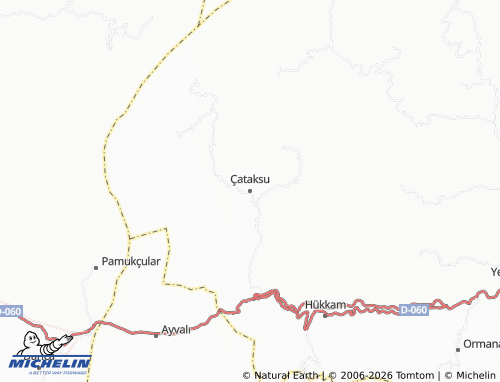 MICHELIN Çataksu map - ViaMichelin