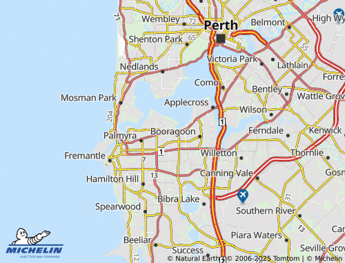 Mapa MICHELIN Attadale - ViaMichelin