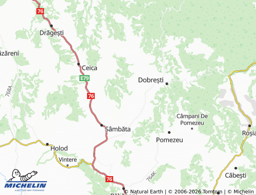 Mappa MICHELIN Cornișești - ViaMichelin