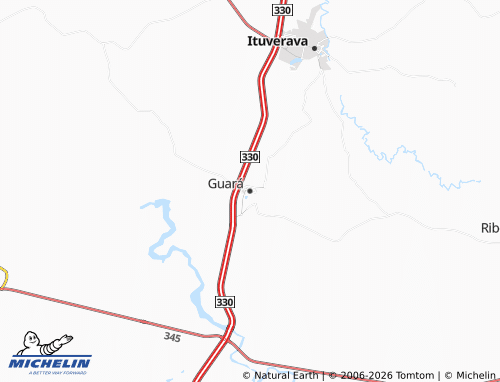 Mappa MICHELIN Guará - ViaMichelin