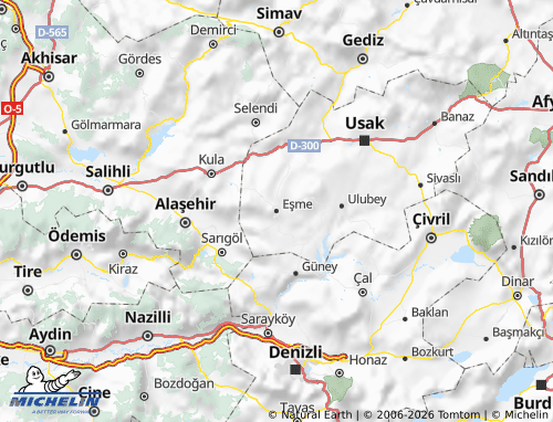 Mappa MICHELIN Eşme - ViaMichelin