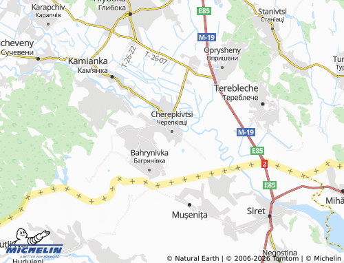 Mappa MICHELIN Cherepkivtsi - ViaMichelin