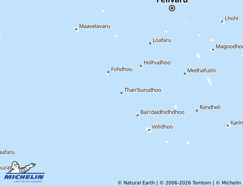 Mappa MICHELIN Than'burudhoo - ViaMichelin