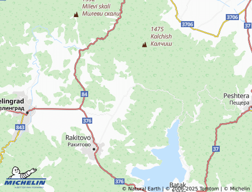 MICHELIN Dorkovo map - ViaMichelin