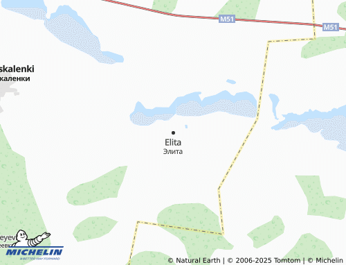 MICHELIN Elita map - ViaMichelin