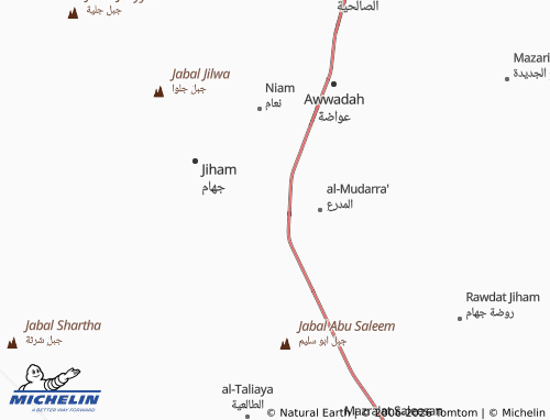 Carte MICHELIN al-Salihiyyah - ViaMichelin