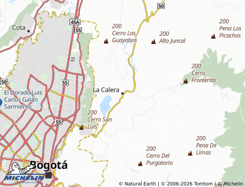 Carte MICHELIN La Calera - ViaMichelin