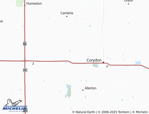 MICHELIN Benton map - ViaMichelin