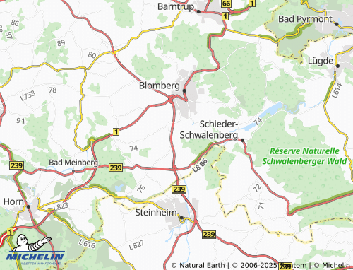 MICHELIN-Landkarte Freismissen - ViaMichelin