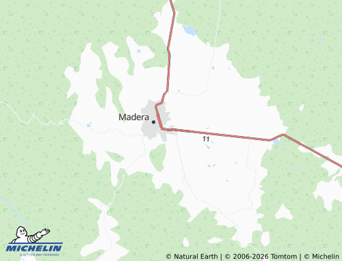 Mappa MICHELIN Americano - ViaMichelin