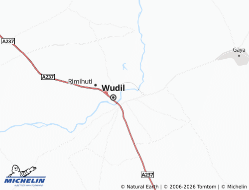 MICHELIN-Landkarte Wudil - ViaMichelin