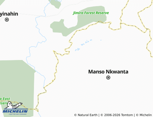 Mapa MICHELIN Jeniso - ViaMichelin