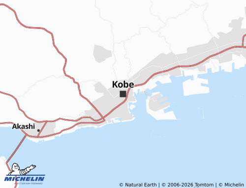 MICHELIN-Landkarte Kobe - ViaMichelin