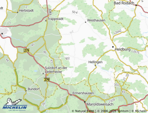 MICHELIN Rieth map - ViaMichelin