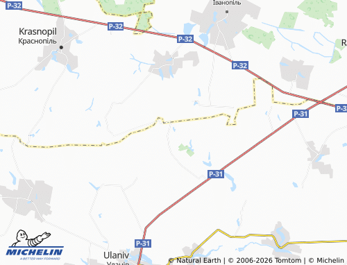Mappa MICHELIN Smila - ViaMichelin