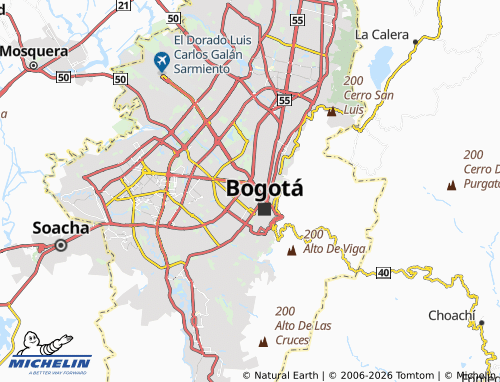 Mapa MICHELIN Samper Mendoza - ViaMichelin
