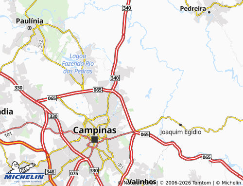 Mapa MICHELIN Parque Imperador - ViaMichelin
