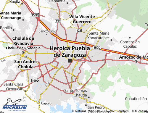 Mappa MICHELIN Xanenetla - ViaMichelin