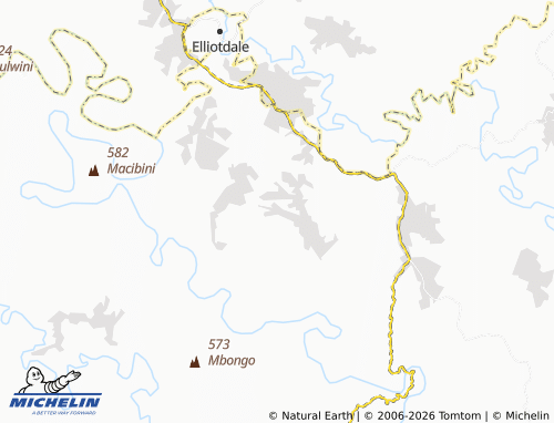MICHELIN-Landkarte KwaPewula - ViaMichelin