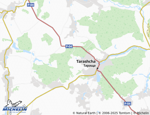 MICHELIN Ulashivka map - ViaMichelin