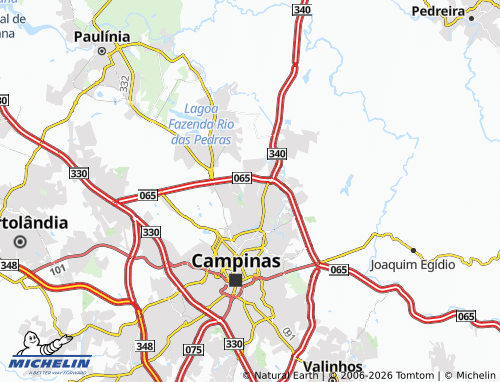 Mapa MICHELIN Jardim Colonial - ViaMichelin