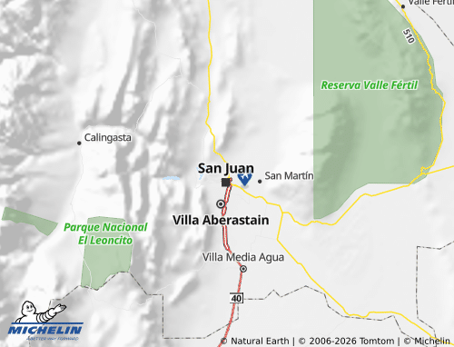 Mapa MICHELIN Chimbas - ViaMichelin