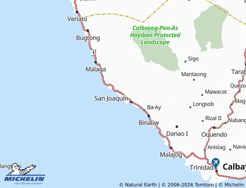 MICHELIN Cagnipa map - ViaMichelin