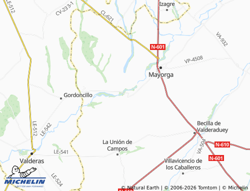 MICHELIN Castrobol map - ViaMichelin