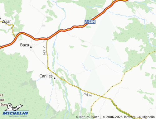 MICHELIN El Francés map - ViaMichelin
