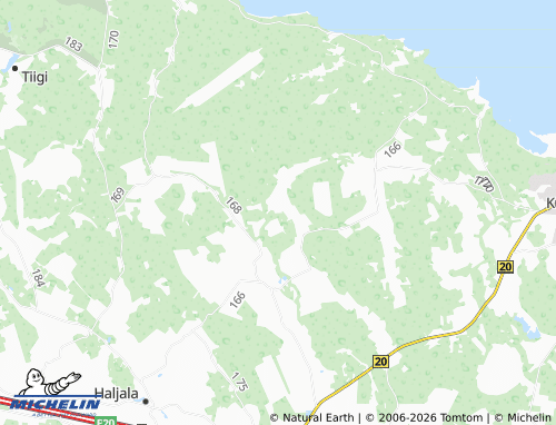 Carte MICHELIN Pehka - ViaMichelin