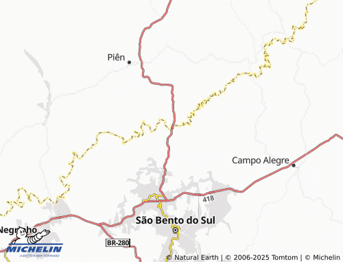 MICHELIN Fragosos map - ViaMichelin