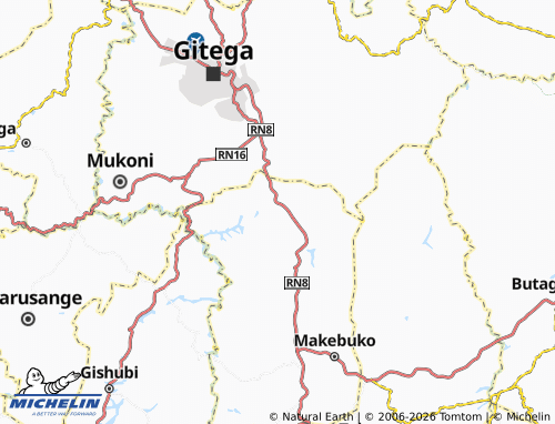 MICHELIN Mumuri map - ViaMichelin