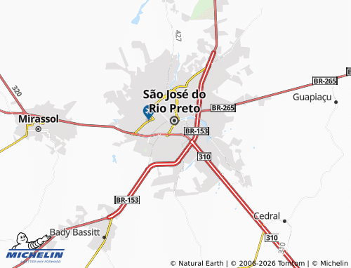 Mapa MICHELIN Vila Santo Antônio - ViaMichelin
