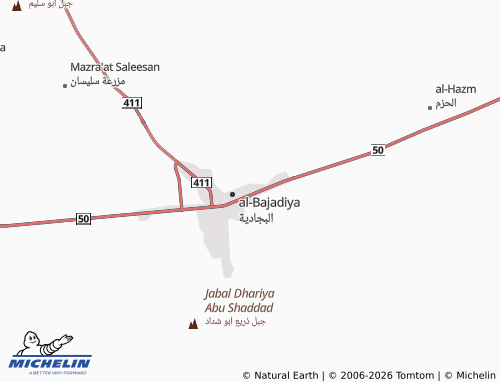Carte MICHELIN al-Malik Fahd - ViaMichelin