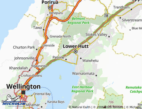 Mapa MICHELIN Alicetown - ViaMichelin