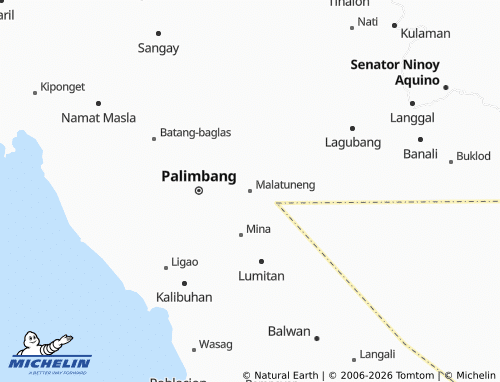MICHELIN Malatuneng map - ViaMichelin