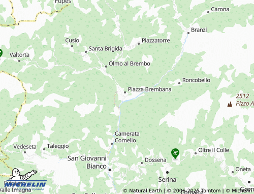 MICHELIN Lenna map - ViaMichelin