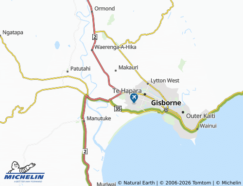 Mapa MICHELIN Makaraka - ViaMichelin