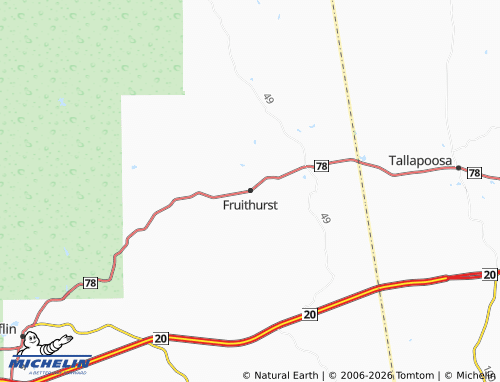 Mappa MICHELIN Fruithurst - ViaMichelin