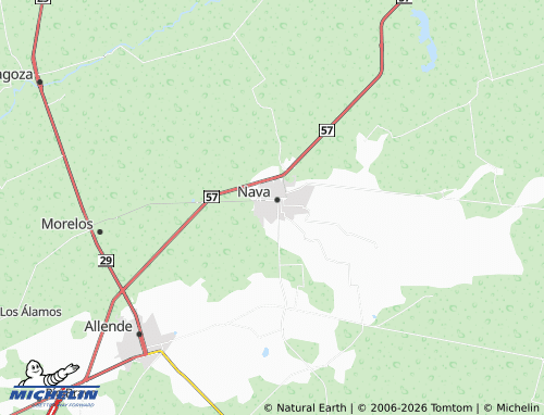 Mapa MICHELIN Centro - ViaMichelin