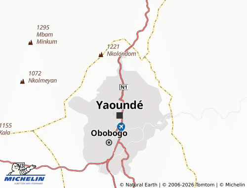Mapa MICHELIN Mfoundassi - ViaMichelin