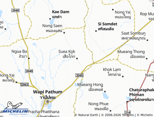 Mapa MICHELIN Suea Kok - ViaMichelin