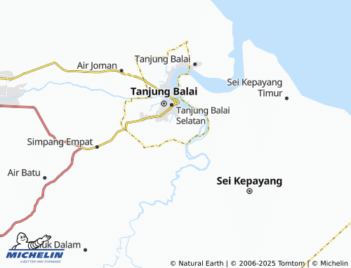 MICHELIN Bunga Tanjung map - ViaMichelin