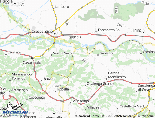Mapa MICHELIN Seminenga - ViaMichelin