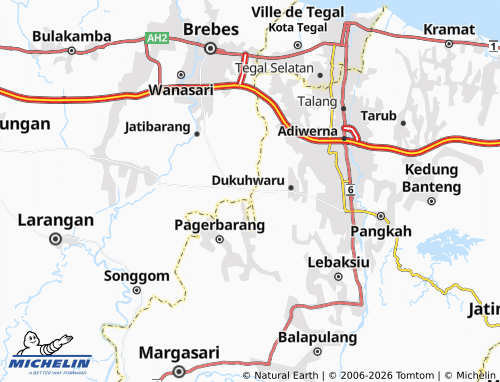 MICHELIN Karanglo map - ViaMichelin