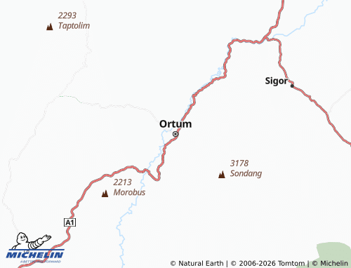Mappa MICHELIN Ortum - ViaMichelin